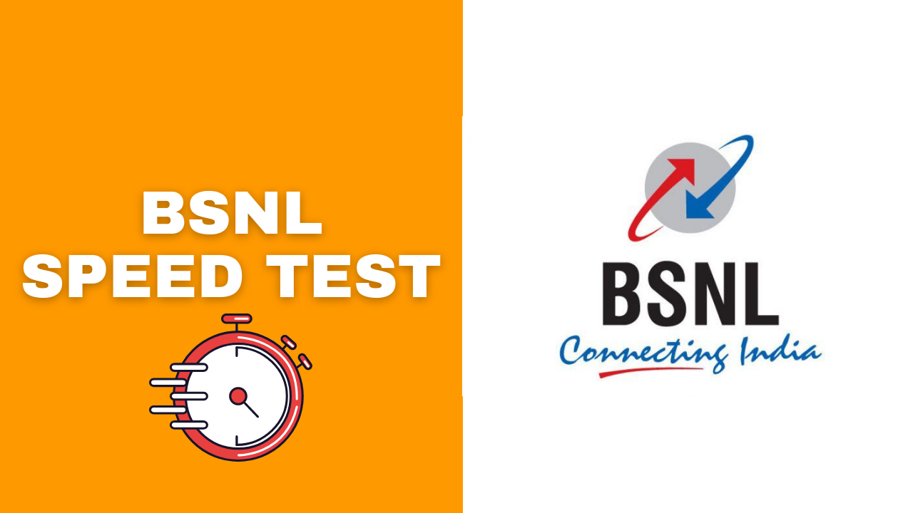 bsnl speed test